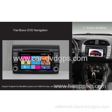 2 Din Touch Screen Fiat Bravo Dvd Navigation Radio Mp3 Player 
